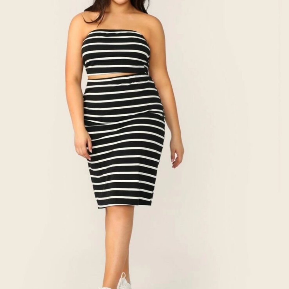 Top & Pencil Skirt Set